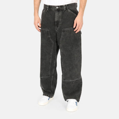 Polar Skate Co. Big Boy Work Pants - Silver Black - Blowout Skateshop