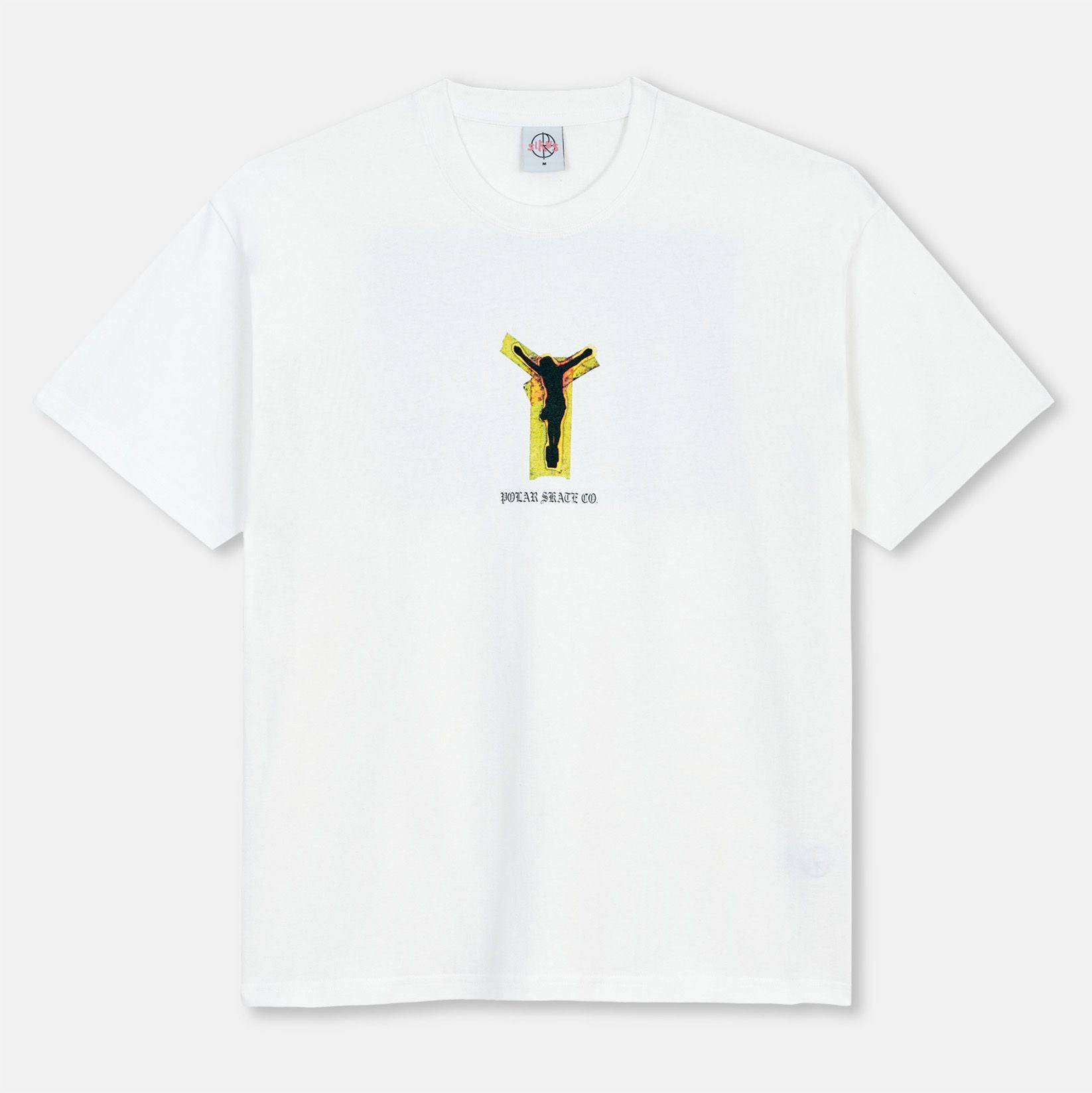 Polar Skate Co. Exist T-Shirt - White - Blowout Skateshop