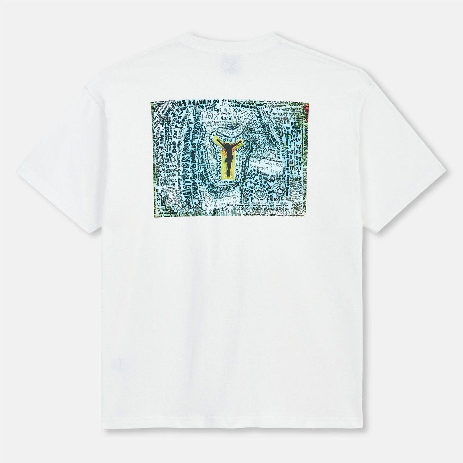 Polar Skate Co. Exist T-Shirt - White - Blowout Skateshop