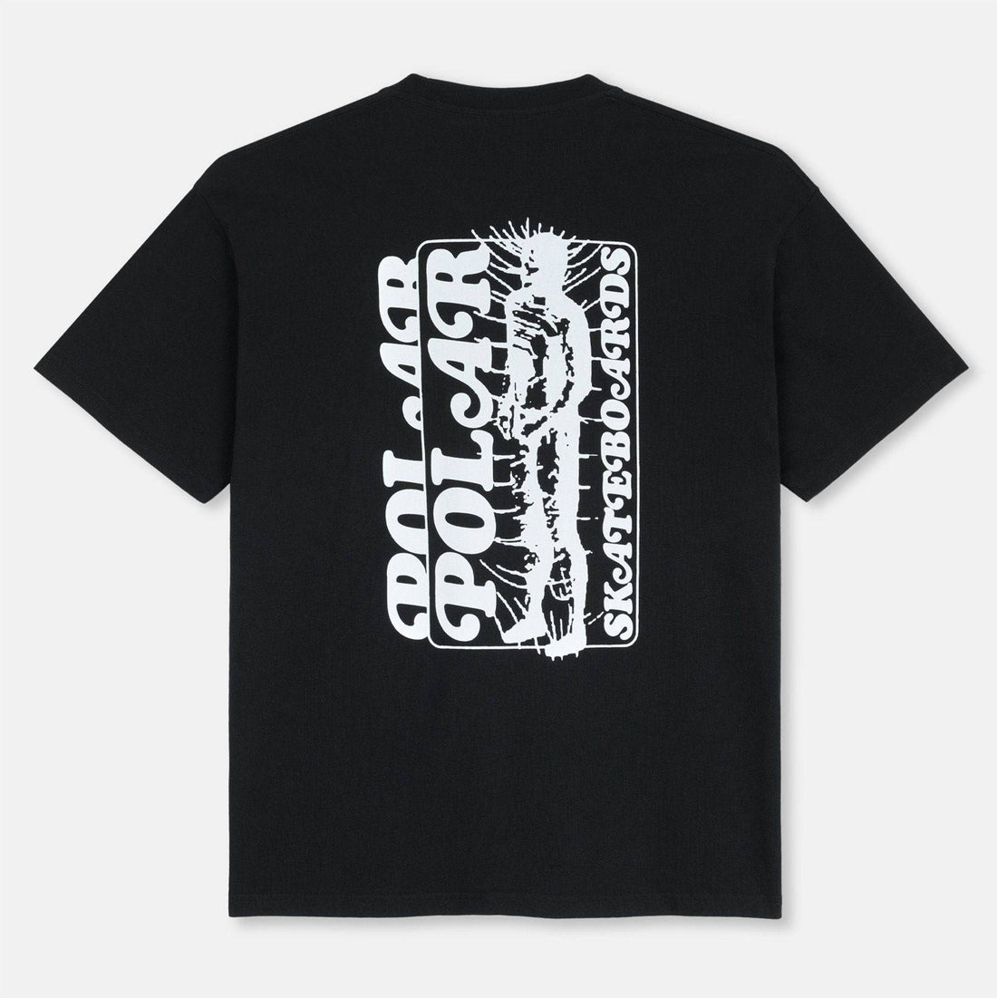 Polar Skate Co. Fields T-Shirt - Black - Blowout Skateshop