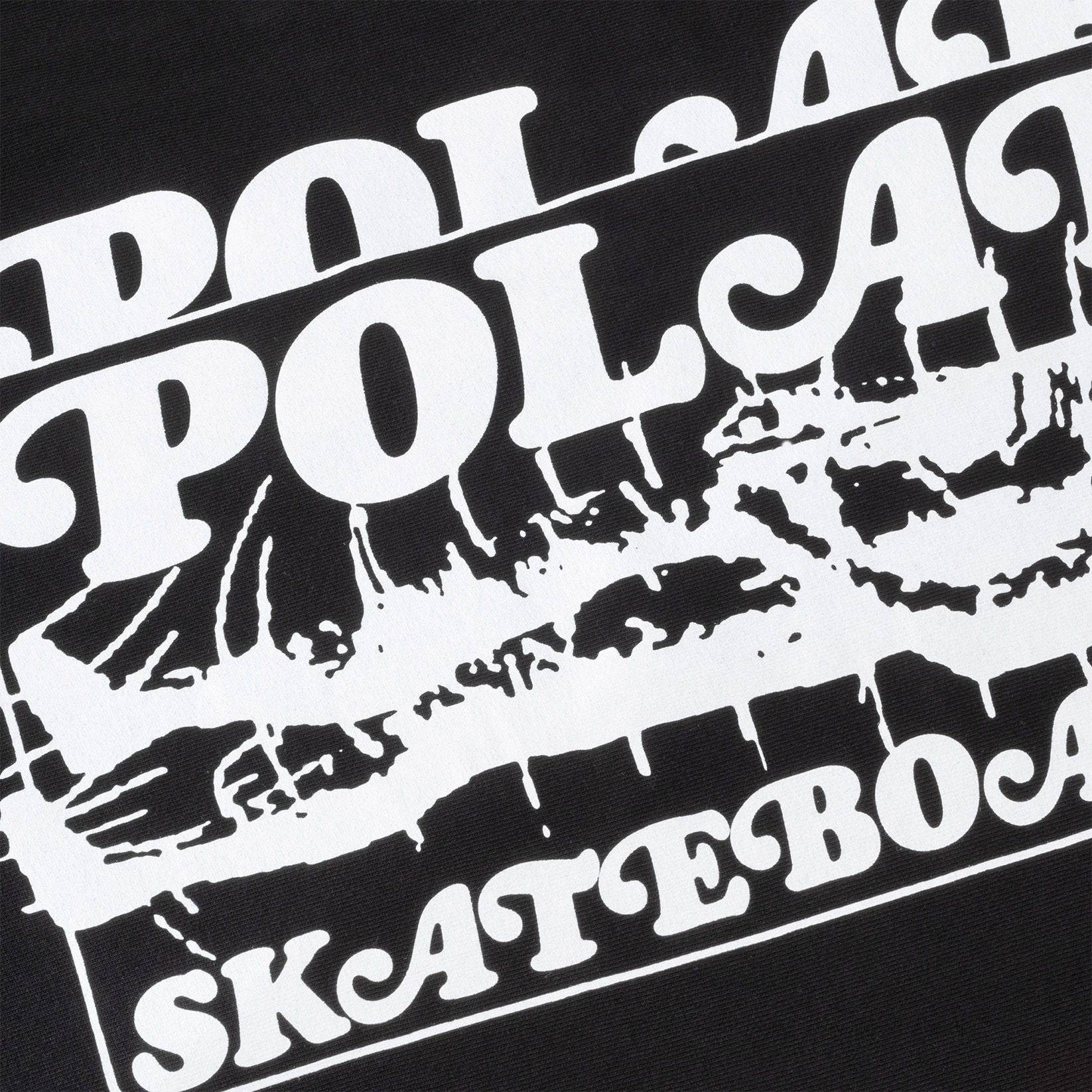 Polar Skate Co. Fields T-Shirt - Black - Blowout Skateshop