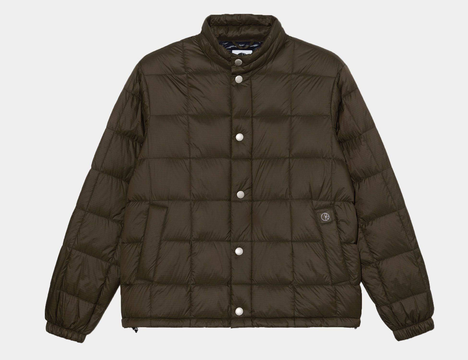 Polar Skate Co. Lightweight Puffer - Brown - Blowout Skateshop