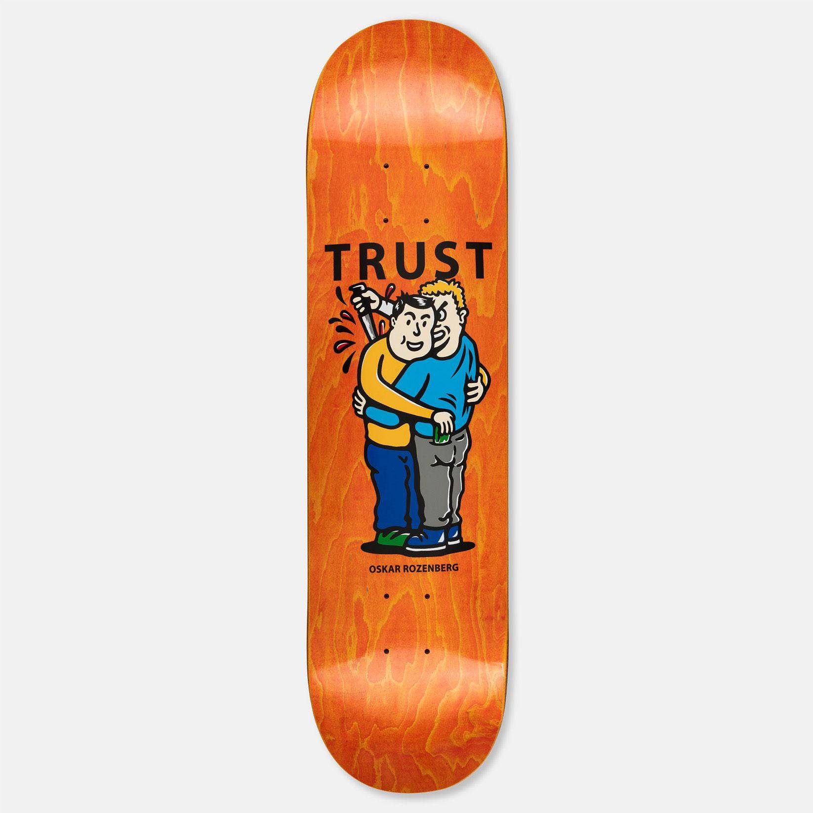 Polar Skate Co. Oskar Rozenberg - Trust (Veneer) 8.25&quot; Deck - Blowout Skateshop