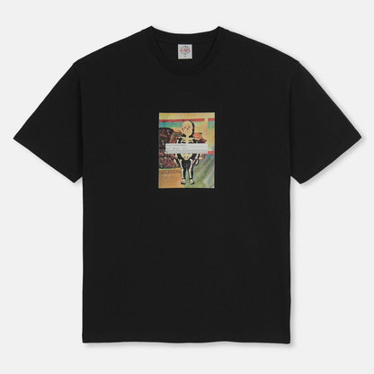 Polar Skate Co. Skeleton Kid T-Shirt - Black - Blowout Skateshop