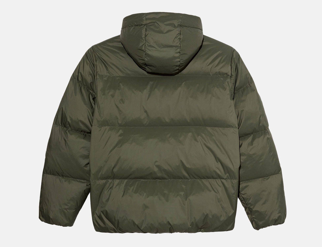 Polar Skate Co. Soft Puffer Ripstop Jacke - Grey Green - Blowout Skateshop