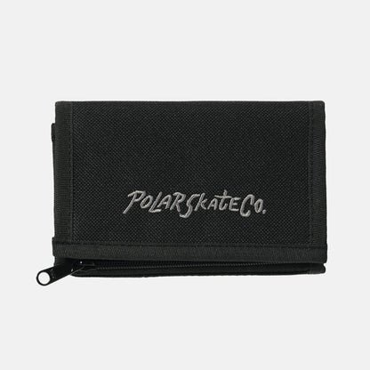 Polar Skate Co. Surf Logo Key Wallet - Black - Blowout Skateshop