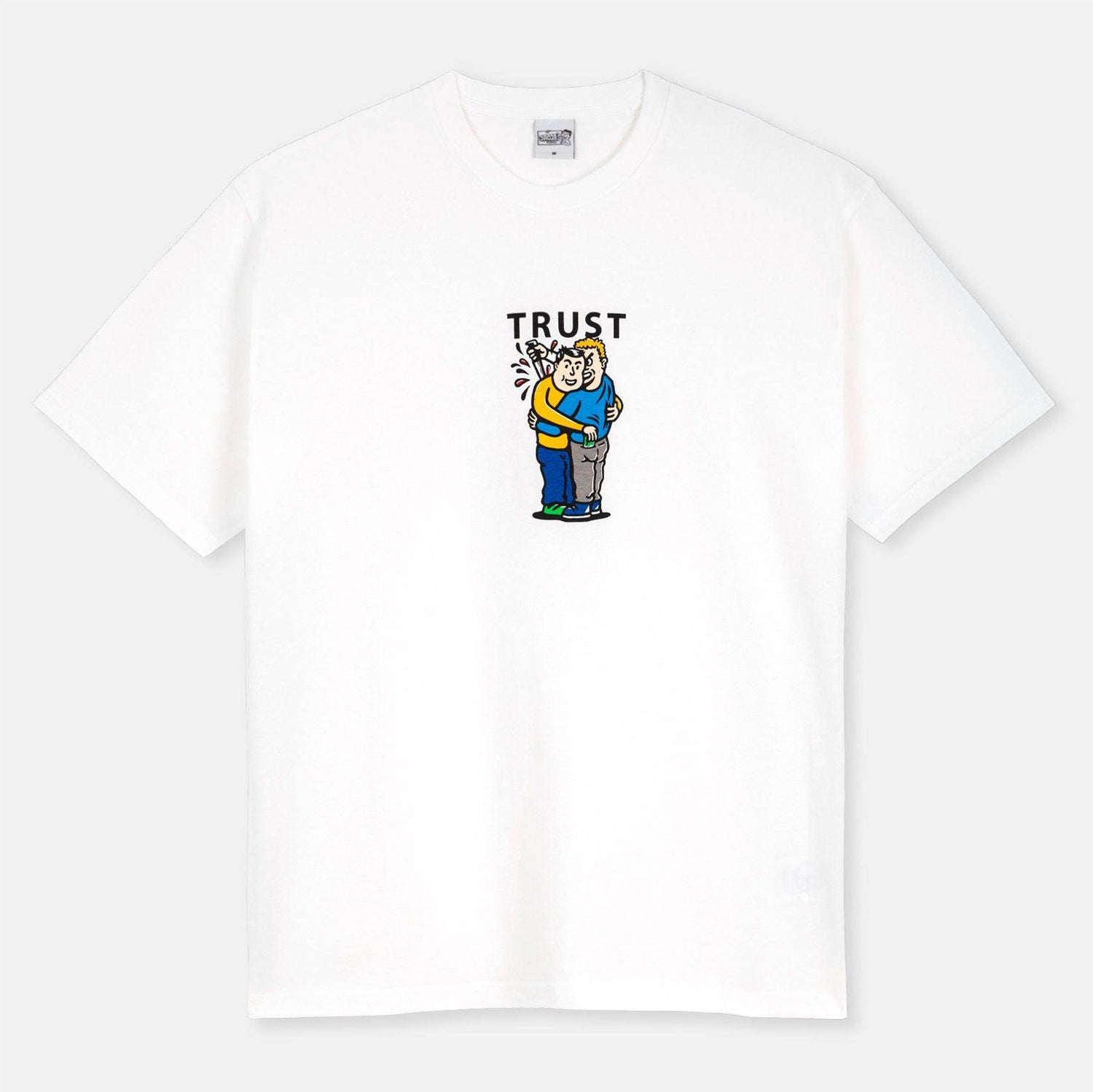 Polar Skate Co. Trust T-Shirt - White - Blowout Skateshop