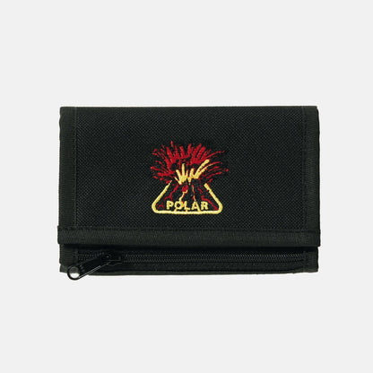 Polar Skate Co. Volcano Key Wallet - Black - Blowout Skateshop