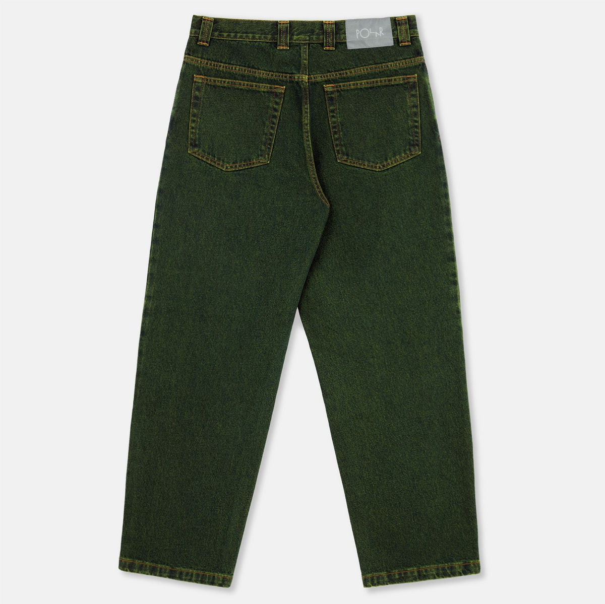 Polar Skate Co. 93! Pants - Chartreuse/Blue Grün Bild 2