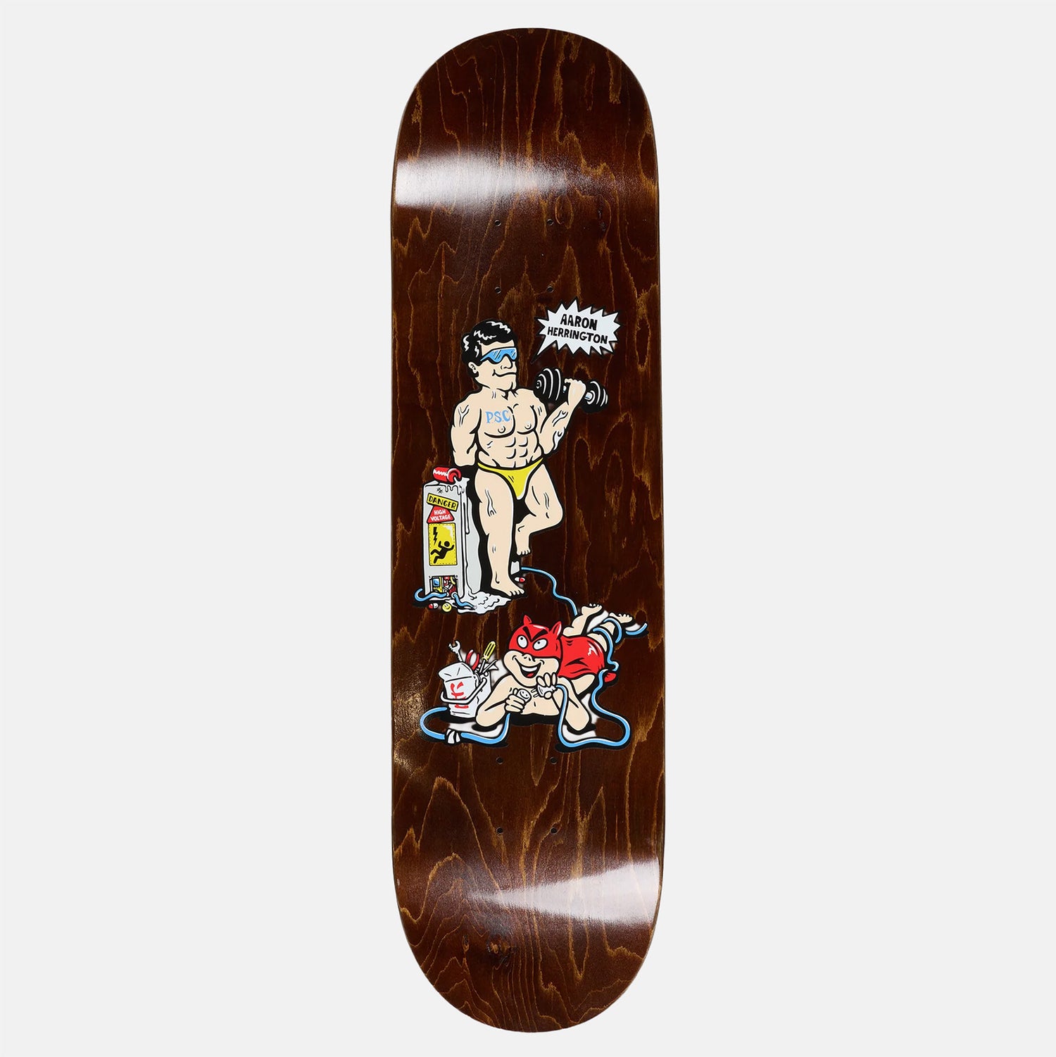 Polar Skate Co. Aaron Herrington - Pumping Iron 8.5 Deck 0 Bild 1