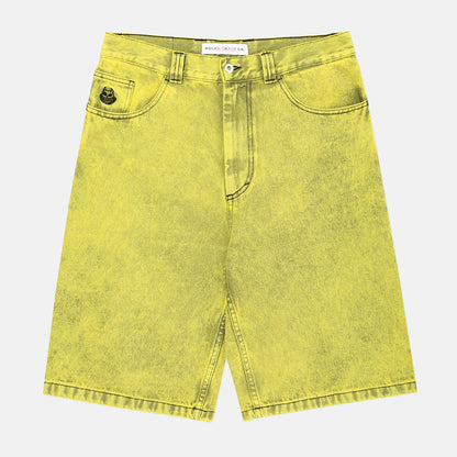 Polar Skate Co. Angel Boy Big Boy Short - Lemon Black Gelb Bild 2