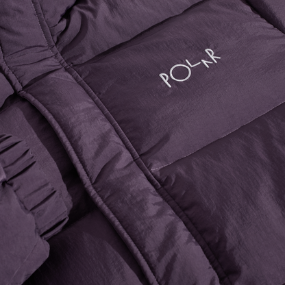 Polar Skate Co. Basic Puffer Jacke - Violet Lila Bild 4