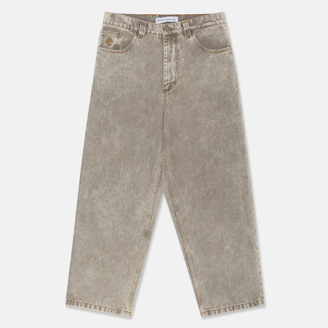 Polar Skate Co. Big Boy Baggy Pant - Acid Beige Bild 1