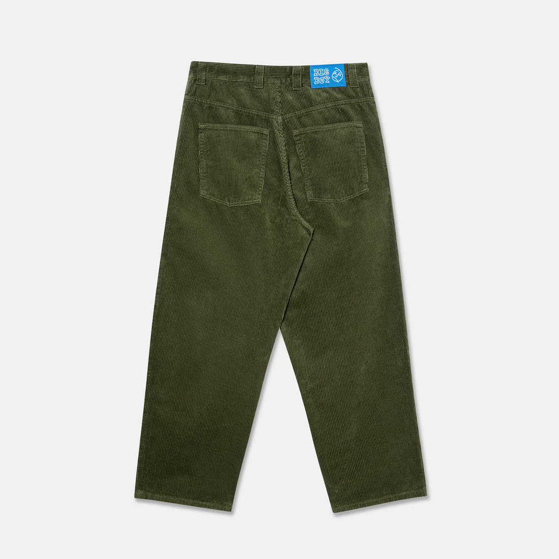 Polar Skate Co. Big Boy Cord Pant - Uniform Green Grün Bild 2