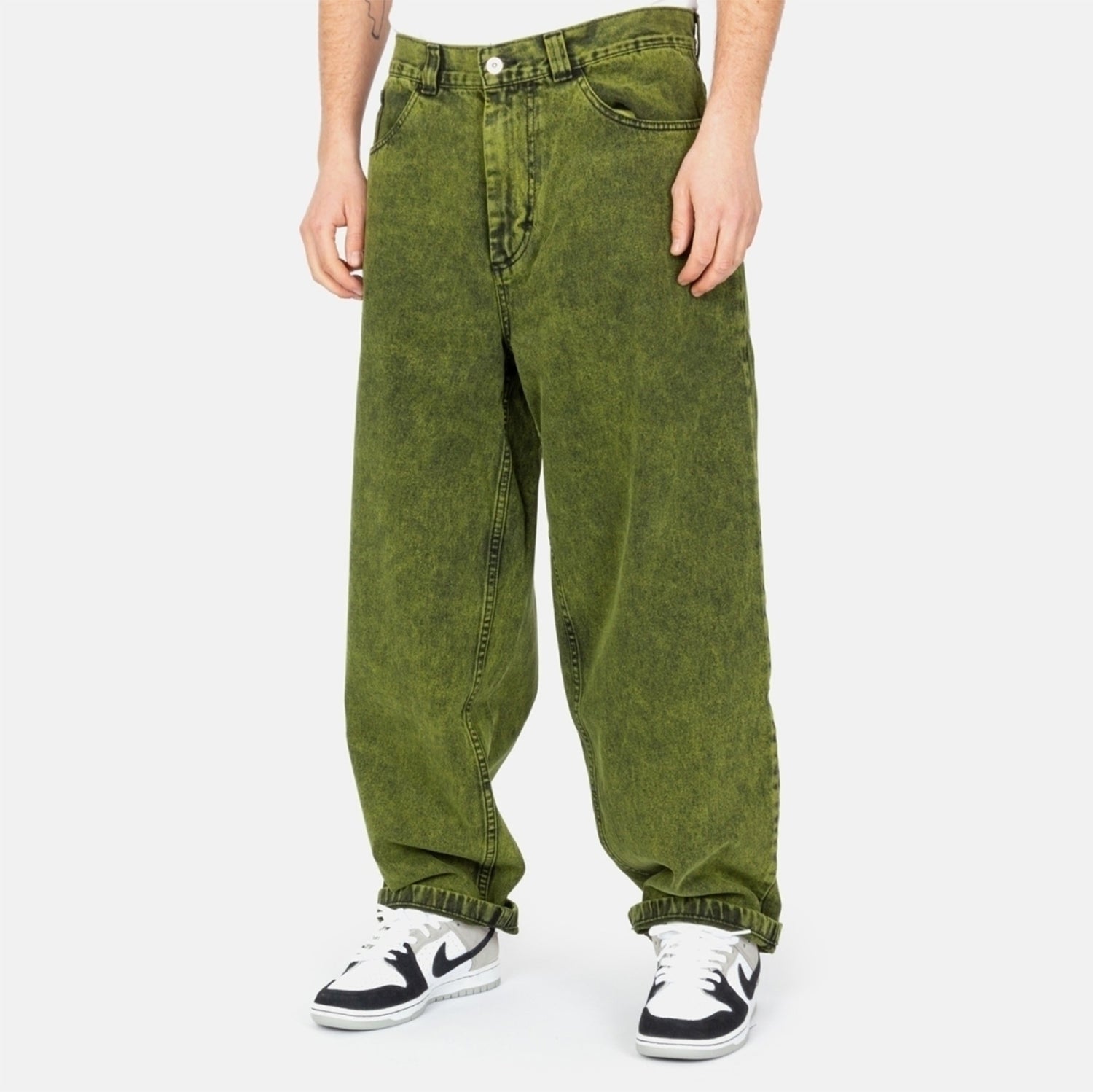 Polar Skate Co. Big Boy Jeans - Green Black Grün Bild 1