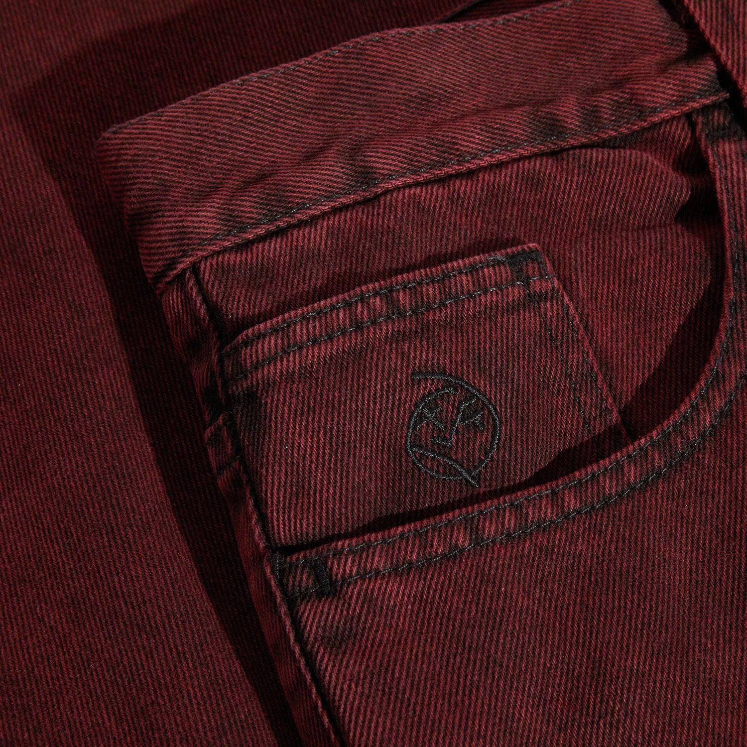 Polar Skate Co. Big Boy Jeans - Red Black Bild 3