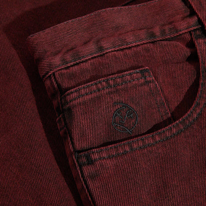 Polar Skate Co. Big Boy Jeans - Red Black Bild 3