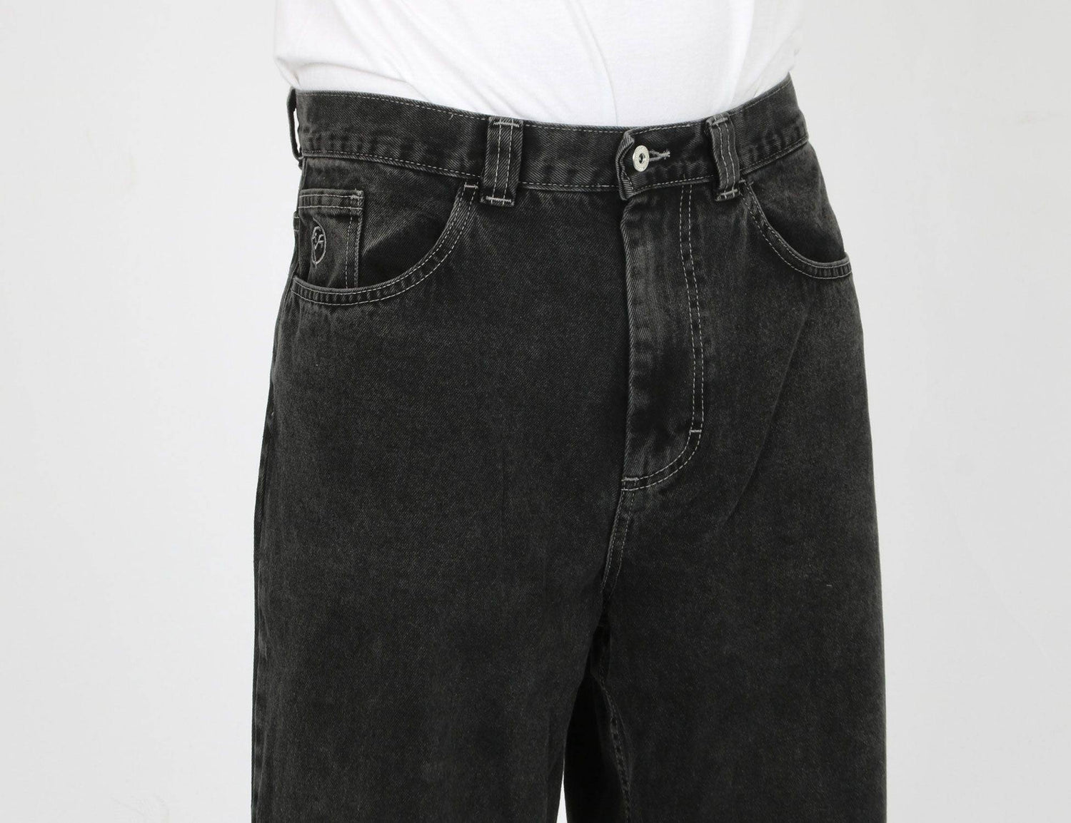 Polar Skate Co. Big Boy Jeans - Silver Black Silber Bild 4