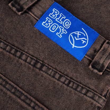 Polar Skate Co. Big Boy Pant - Mud Brown Schwarz Bild 3
