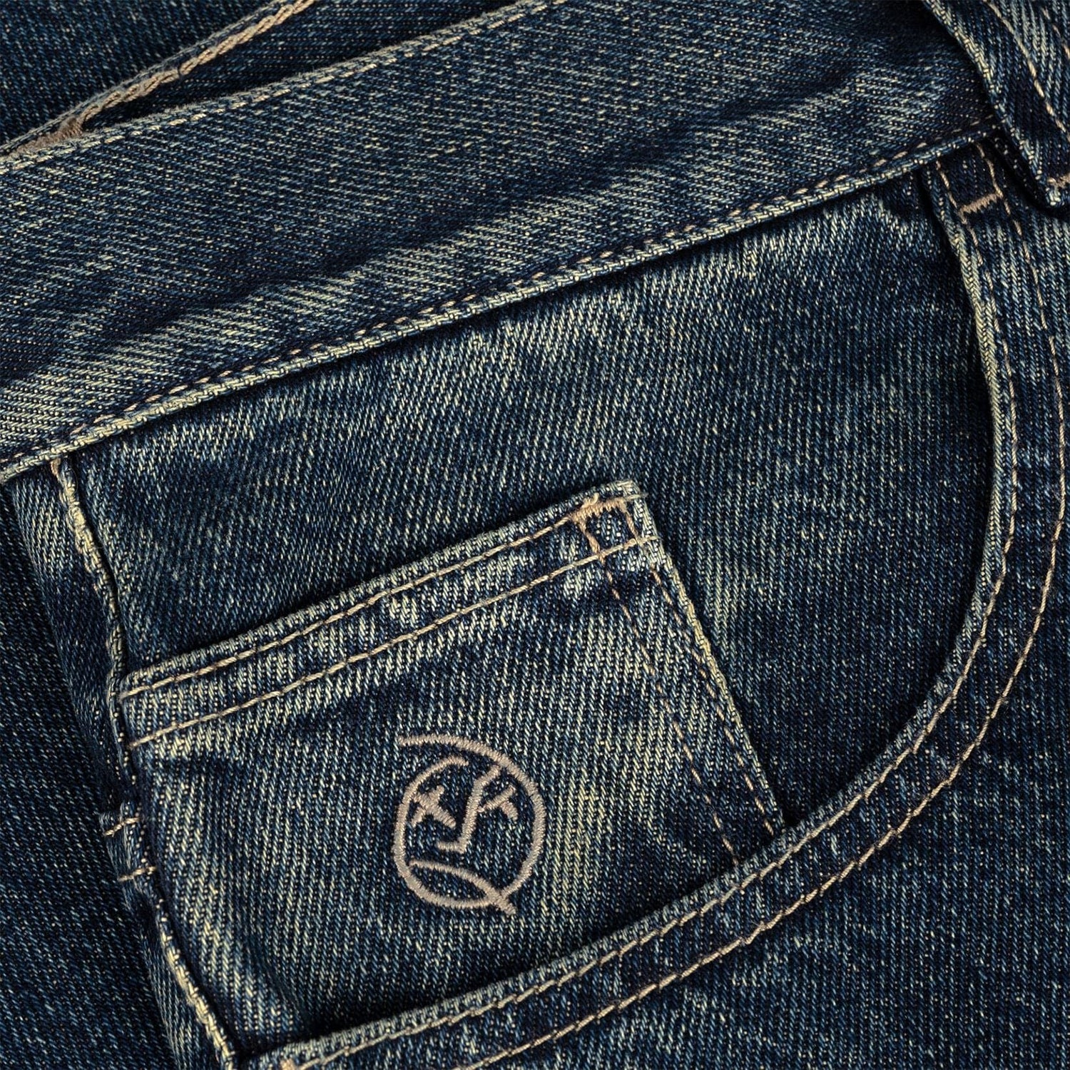 Polar Skate Co. Big Boy Pants - Dirty Blue Blau Bild 3