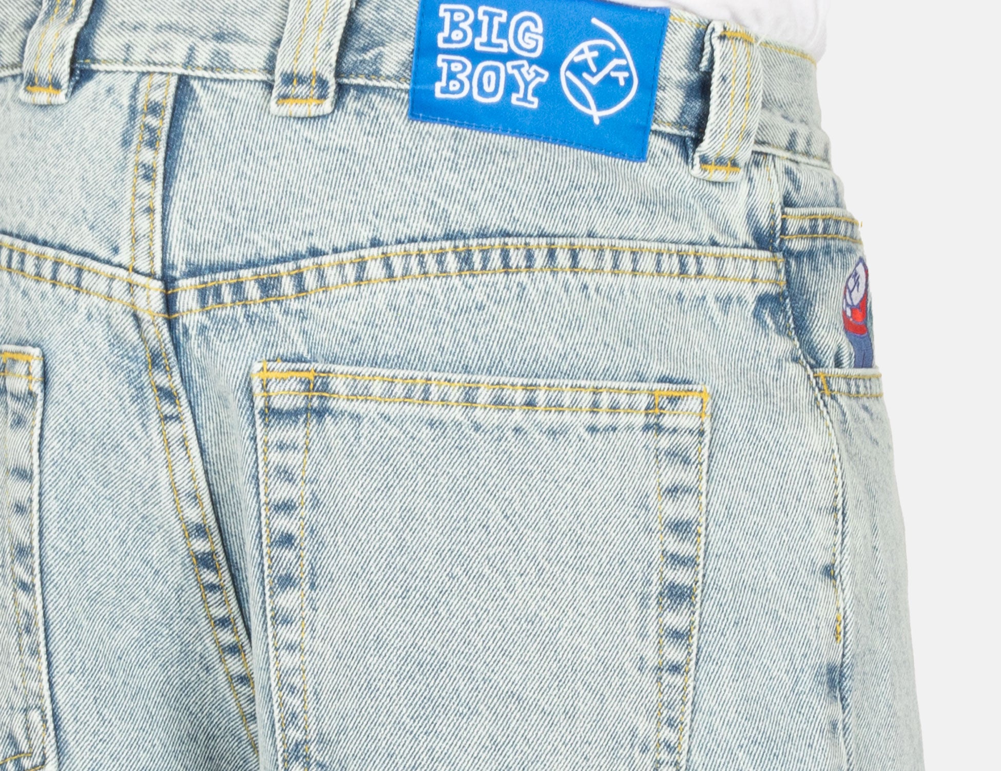 Polar Skate Co. Big Boy Short - Light Blue Schwarz Bild 4