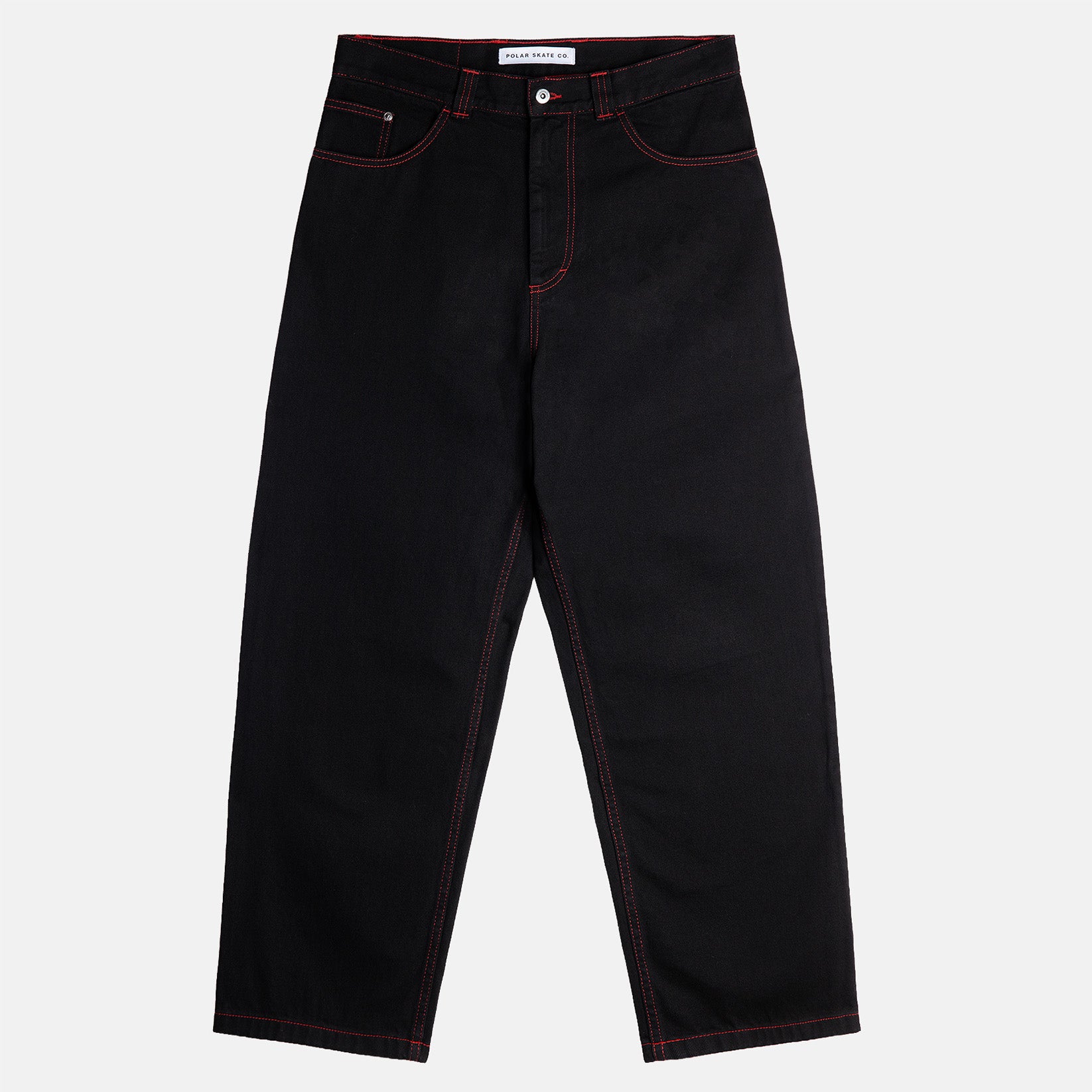 Polar Skate Co. Big Poy Pant / Apocalypse Nun - Black / Red Schwarz Bild 2