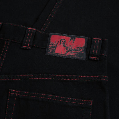 Polar Skate Co. Big Poy Pant / Apocalypse Nun - Black / Red Schwarz Bild 3