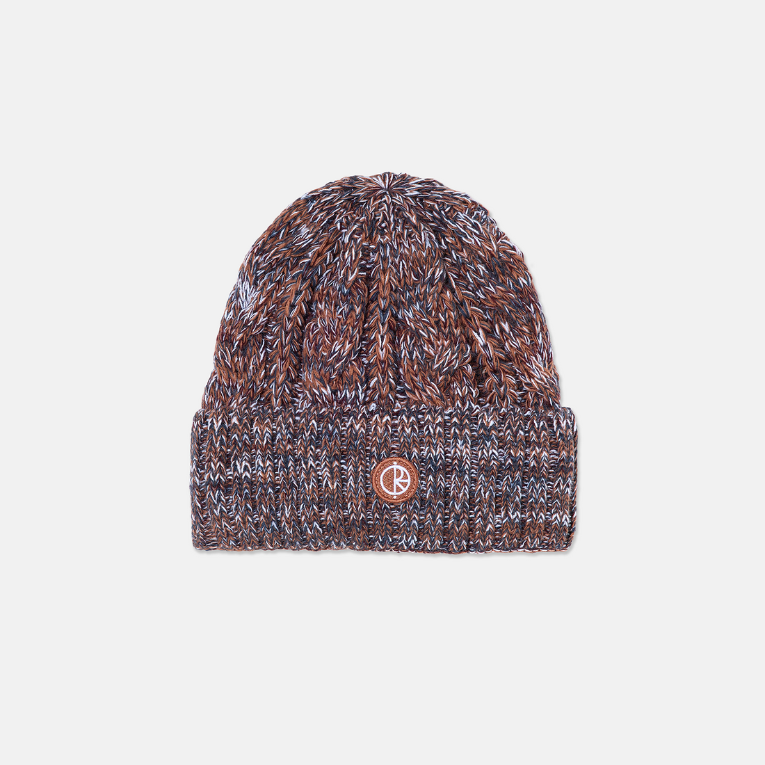 Polar Skate Co. Braid Beanie - Rust Braun Bild 1
