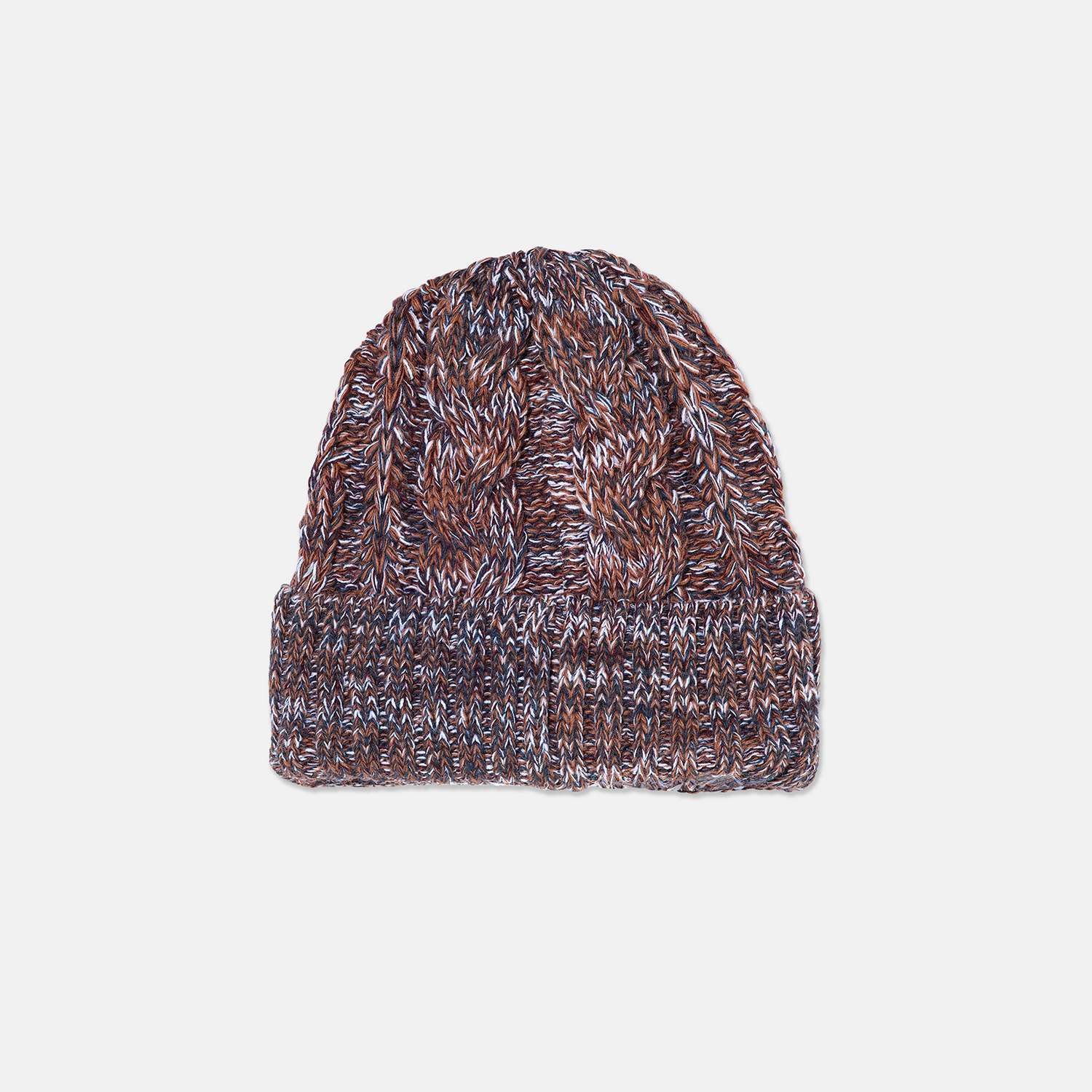 Polar Skate Co. Braid Beanie - Rust Braun Bild 2