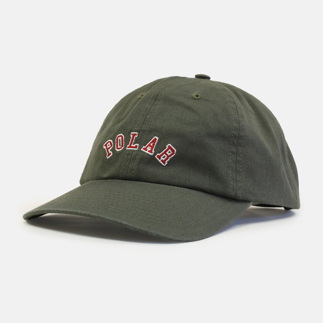 Polar Skate Co. College Cap - Army Green Grün Bild 1