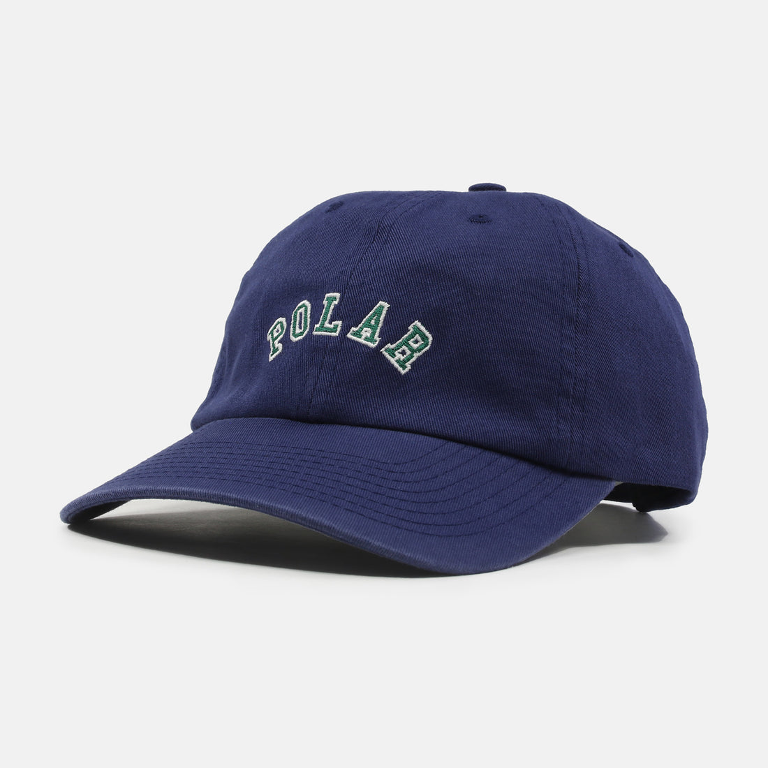 Polar Skate Co. College Logo Cap - Navy Blau Bild 1