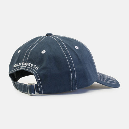 Polar Skate Co. Contrast Cap - Grey Blue Grau Bild 3