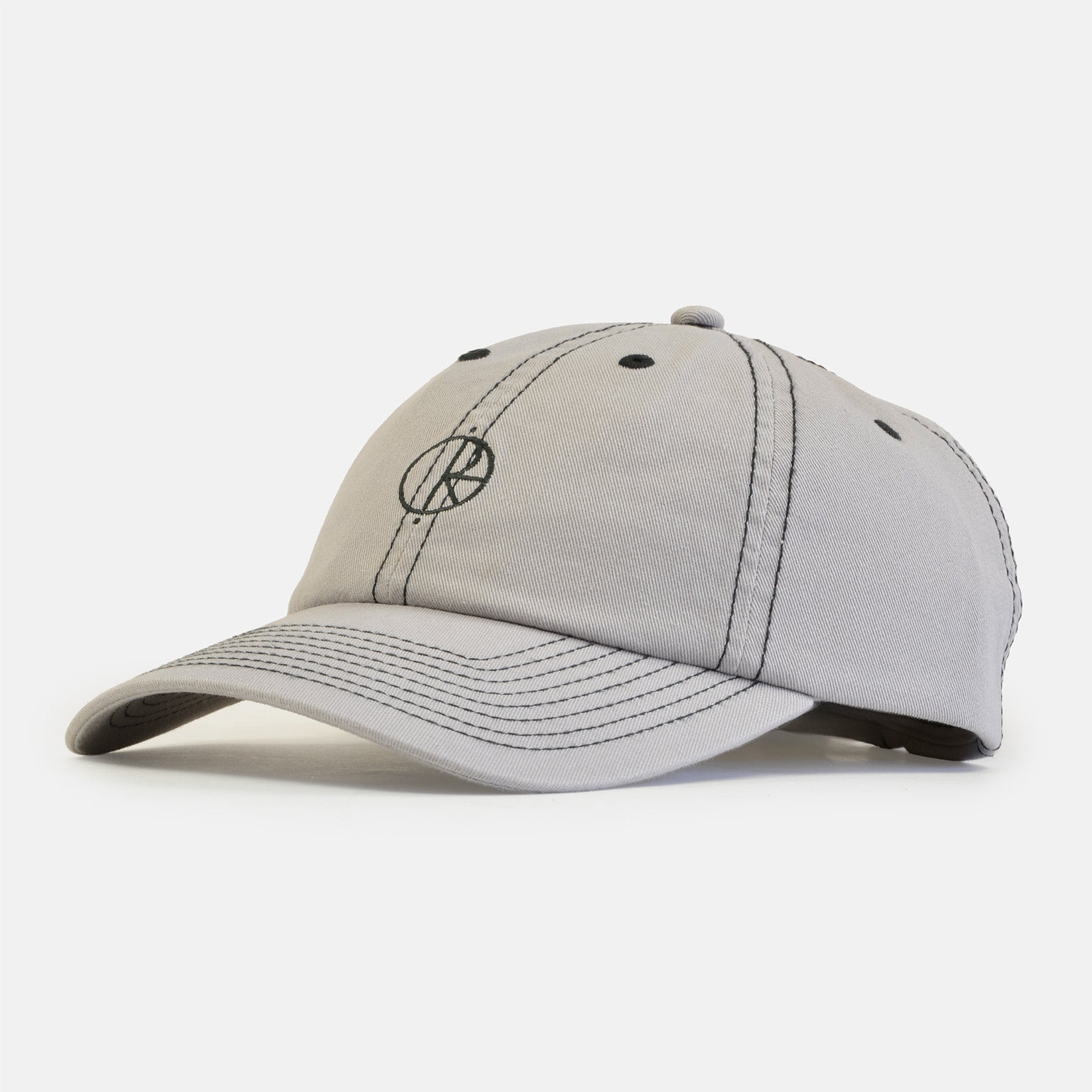 Polar Skate Co. Contrast Cap - Washed Grey Grau Bild 1