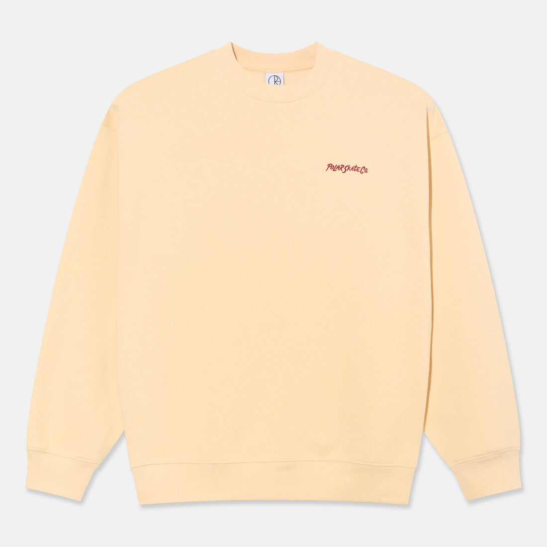 Polar Skate Co. Dave Crewneck - Oatmeal Beige Bild 1