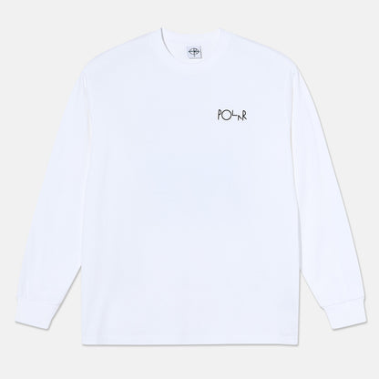Polar Skate Co. Dunes Longsleeve - White Weiß Bild 2