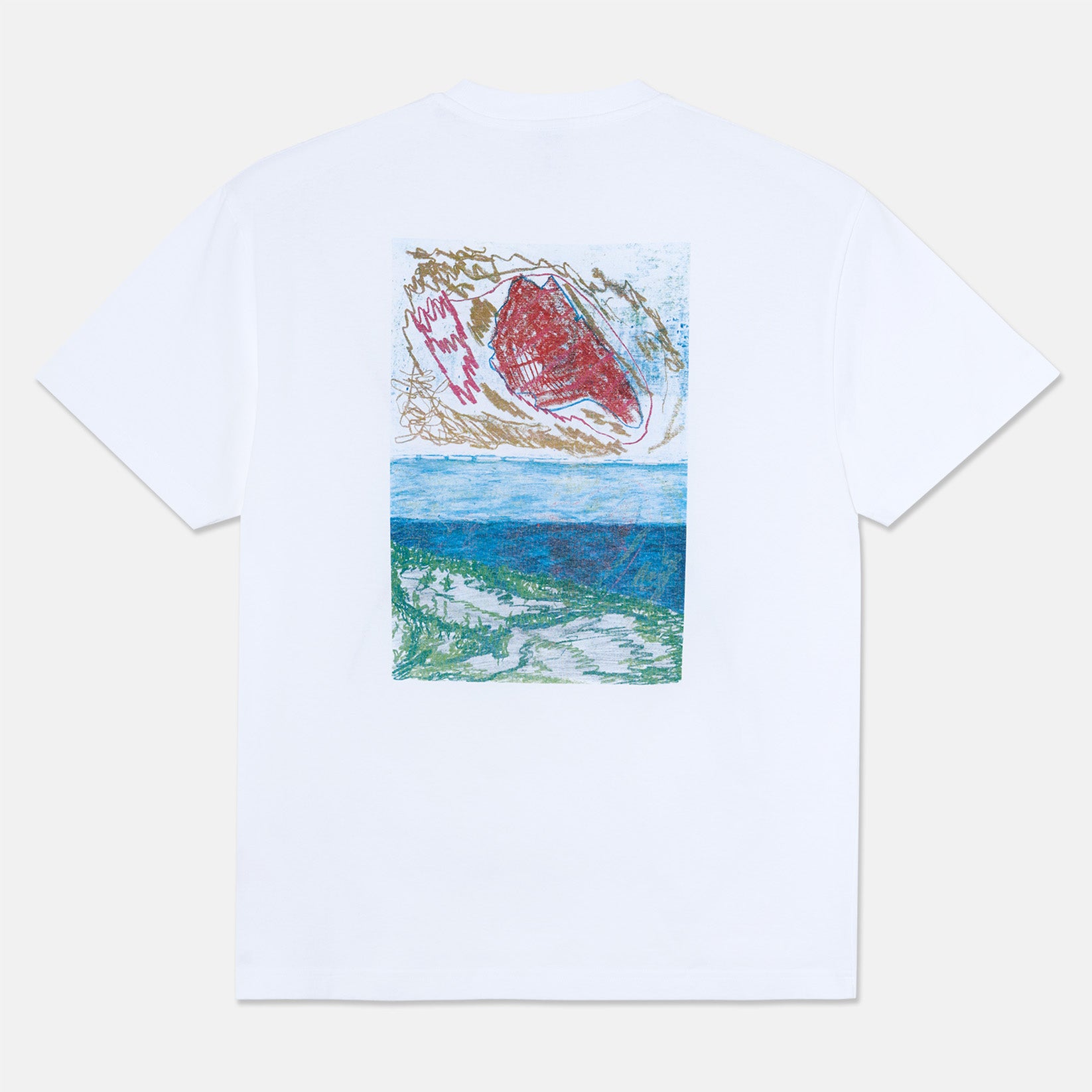 Polar Skate Co. Dunes T-Shirt - White Weiß Bild 1