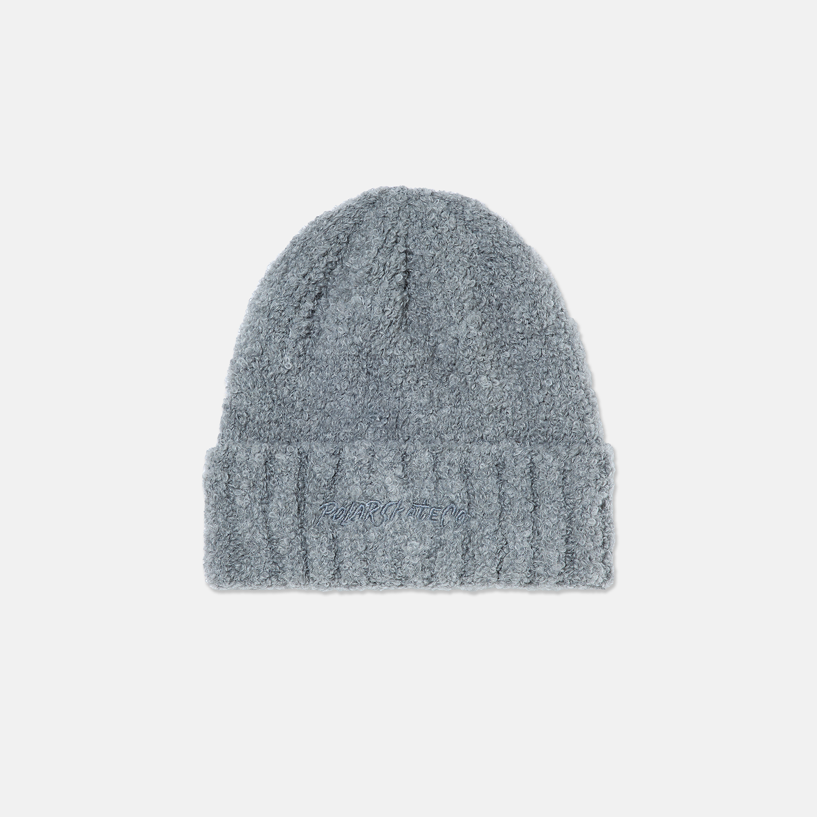 Polar Skate Co. Fluff Beanie - Grey Grau Bild 1