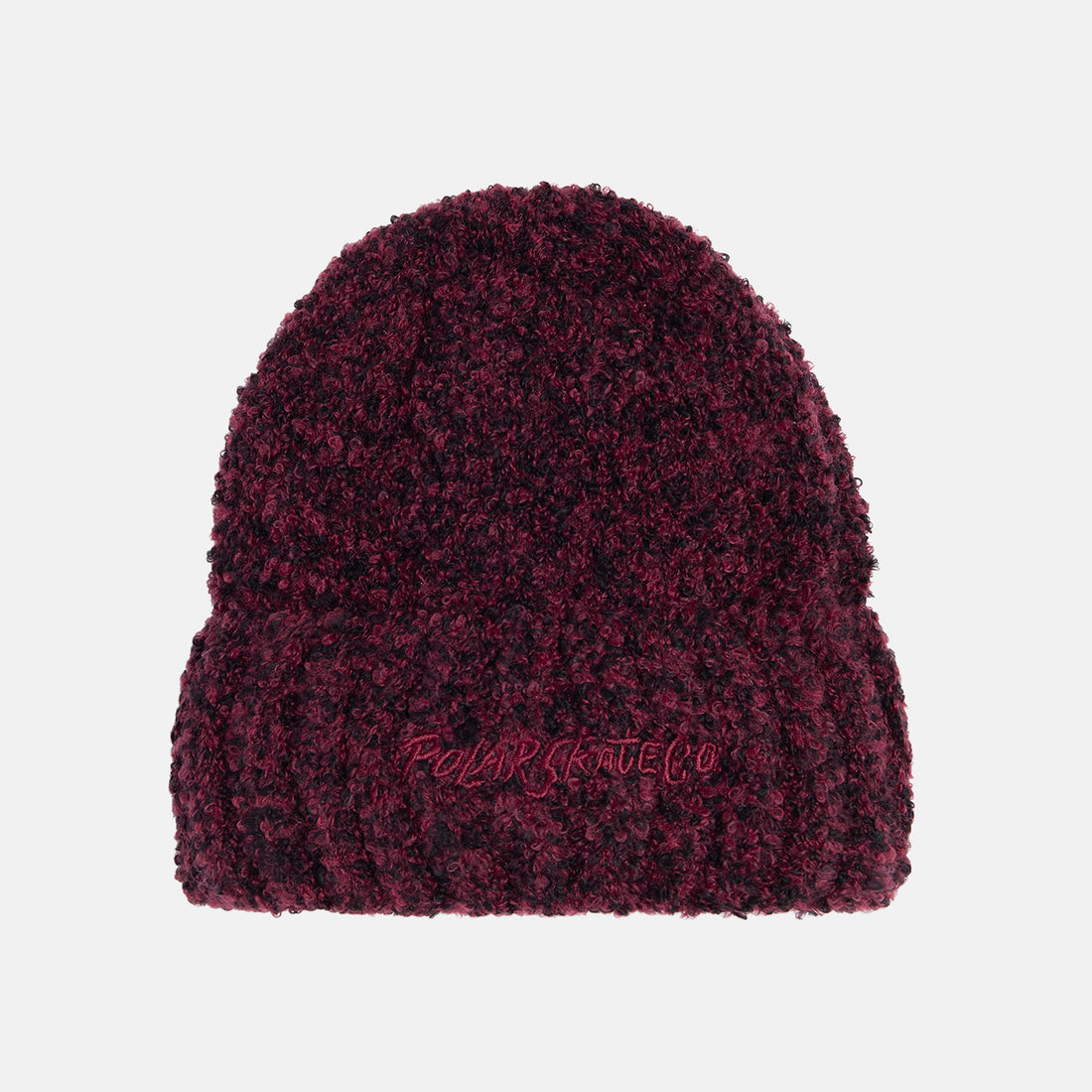 Polar Skate Co. Fluff Beanie - Raspbery Rot Bild 1