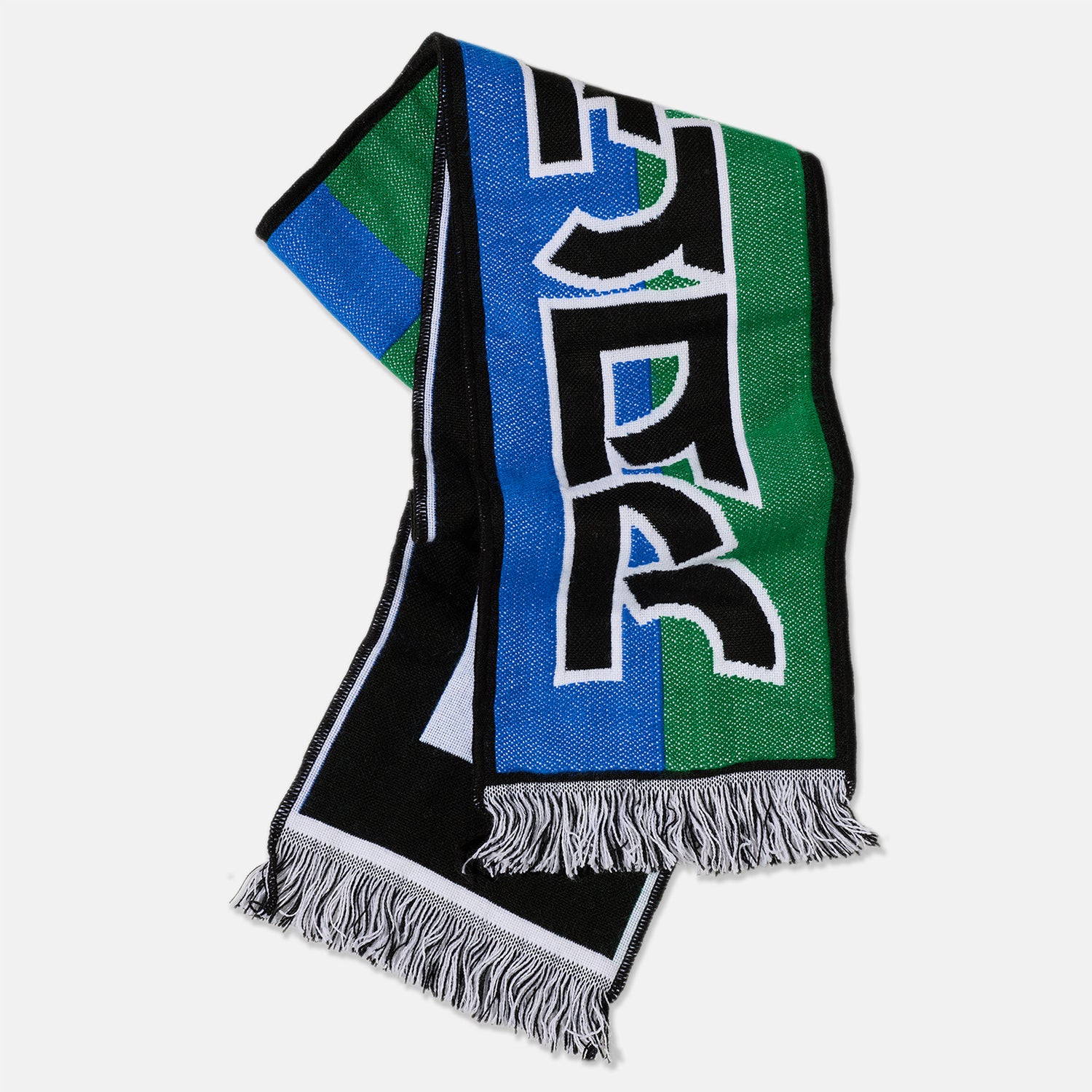 Polar Skate Co. Footbal Scarf - Blue / Green Blau Bild 1
