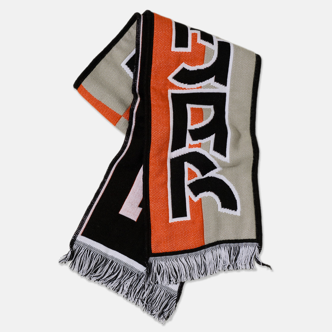 Polar Skate Co. Football Scarf - Orange / Grey Orange Bild 1