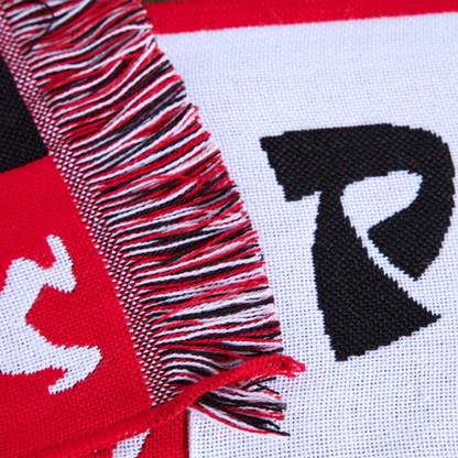Polar Skate Co. Football Scarf - Red Rot Bild 3