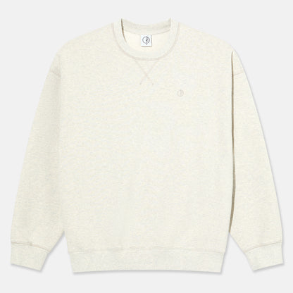 Polar Skate Co. Frankie Crewneck - Ivory / Grey Melange Weiß Bild 1