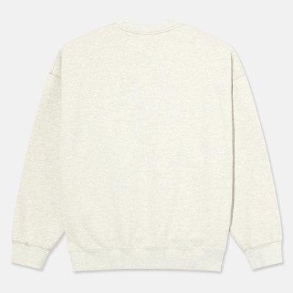 Polar Skate Co. Frankie Crewneck - Ivory / Grey Melange Weiß Bild 2