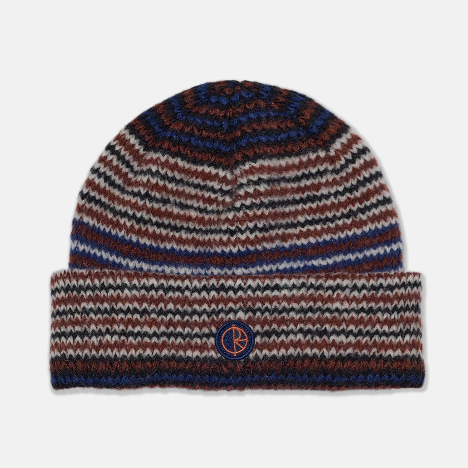 Polar Skate Co. George Beanie - Blue / Orange Orange Bild 1