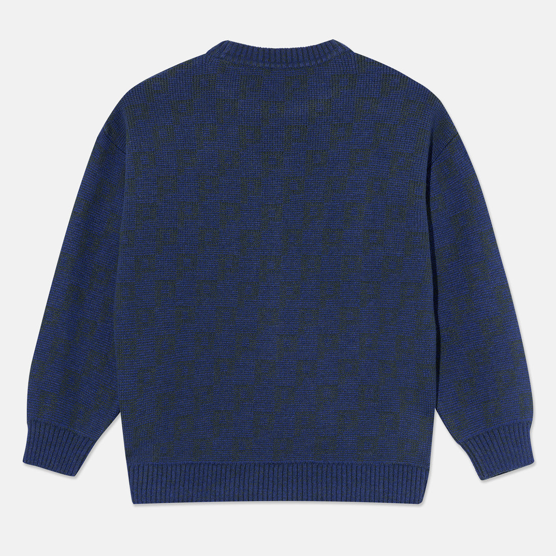 Polar Skate Co. George Knit Sweater - Blue / Green Blau Bild 2