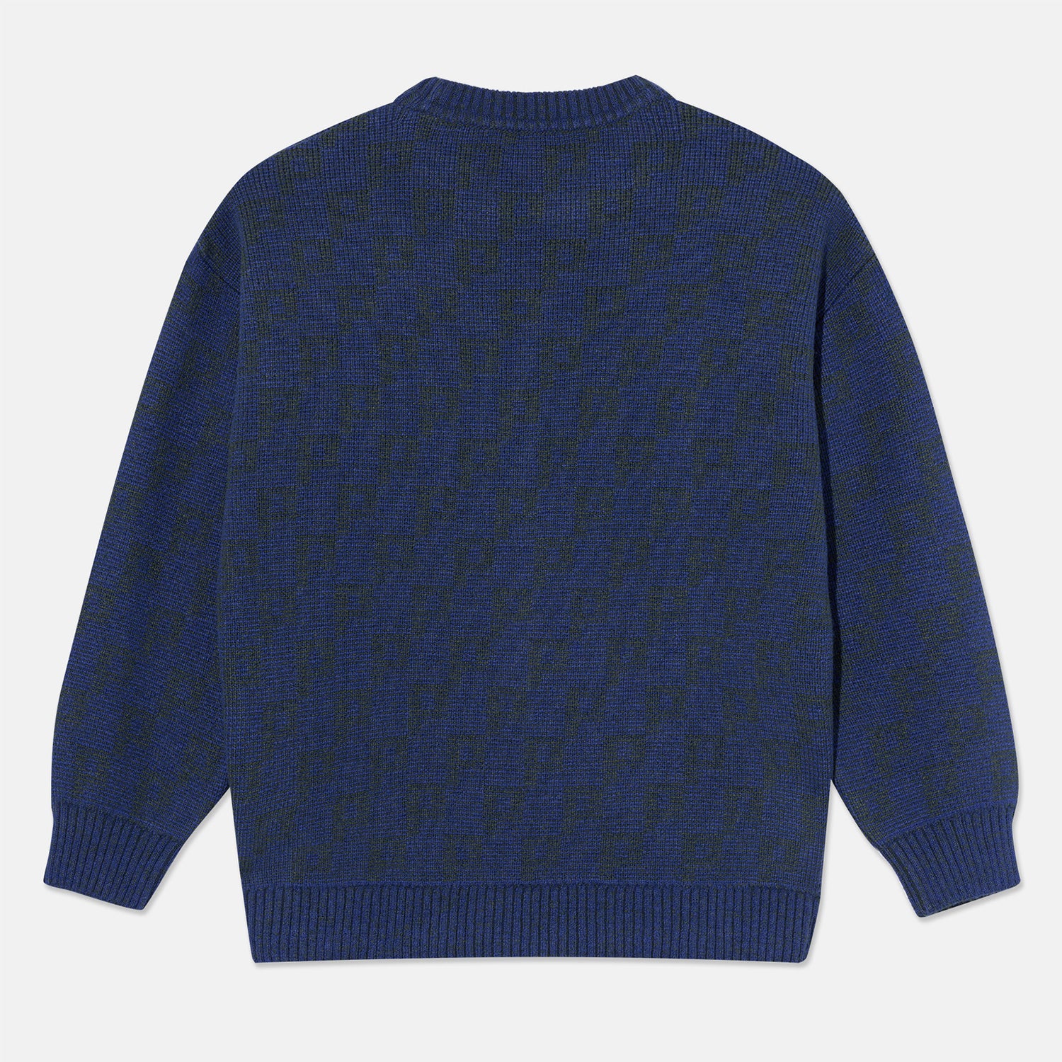 Polar Skate Co. George Knit Sweater - Blue / Green Blau Bild 2