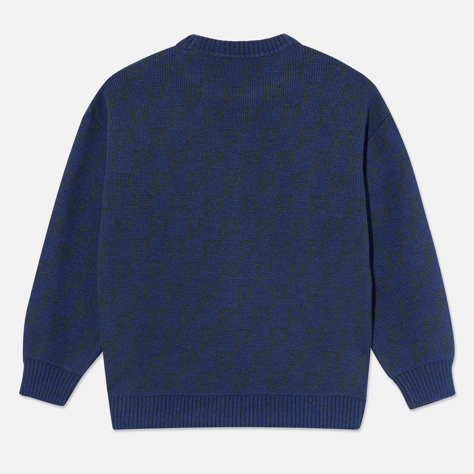 Polar Skate Co. George Knit Sweater - Blue / Green Blau Bild 2