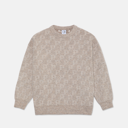 Polar Skate Co. George Knit Sweater - Sand Beige Bild 1
