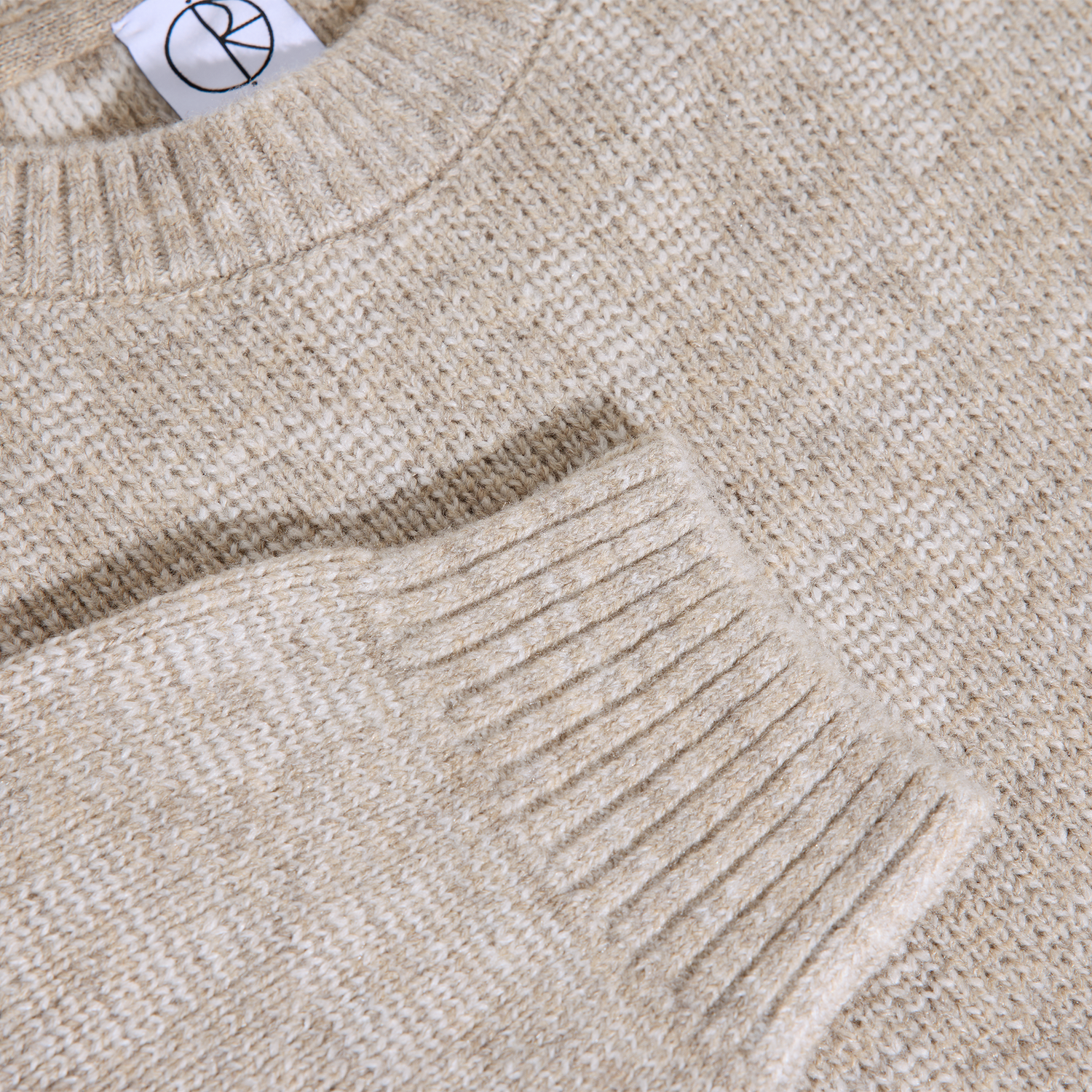 Polar Skate Co. George Knit Sweater - Sand Beige Bild 3