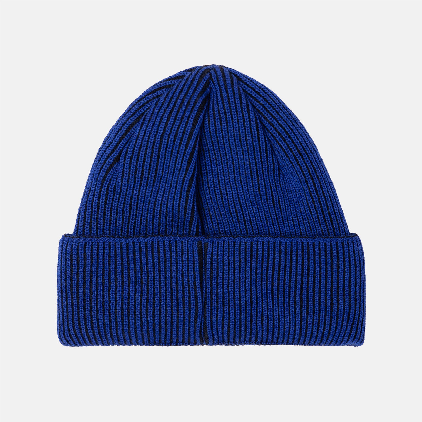 Polar Skate Co. Lines Merino Beanie - Egyptian Blue / Black Blau Bild 2